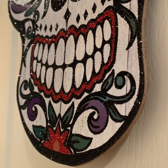 Sugar skull day of dead/Dia de Los Muertos decor Halloween - Picture 12 of 16